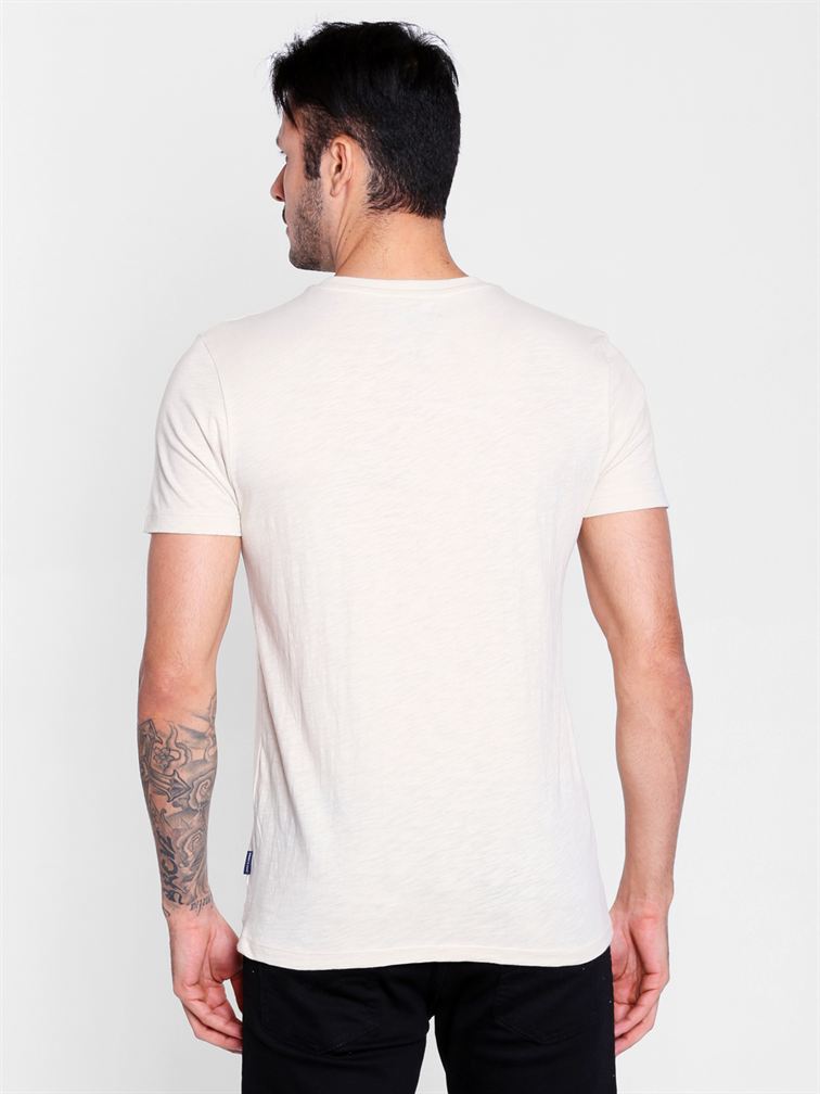 Jack n Jones Men Casual Wear Printed T-shirt